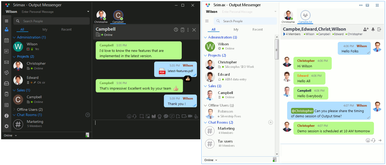 Download Output Messenger Terbaru