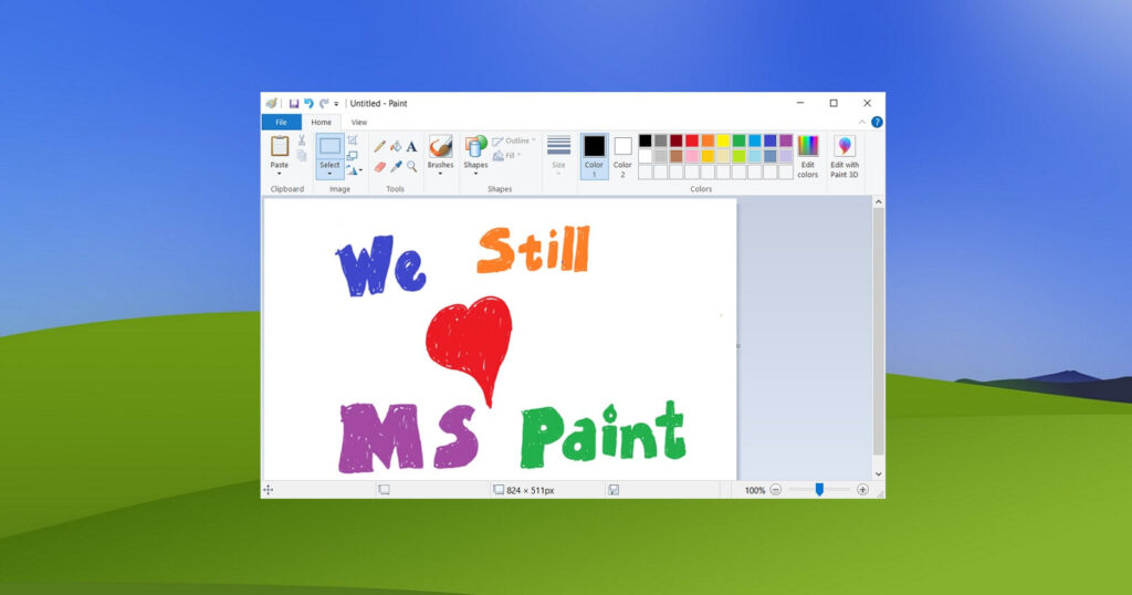 Horee! Microsoft Paint Hadirkan BGR Terbaru