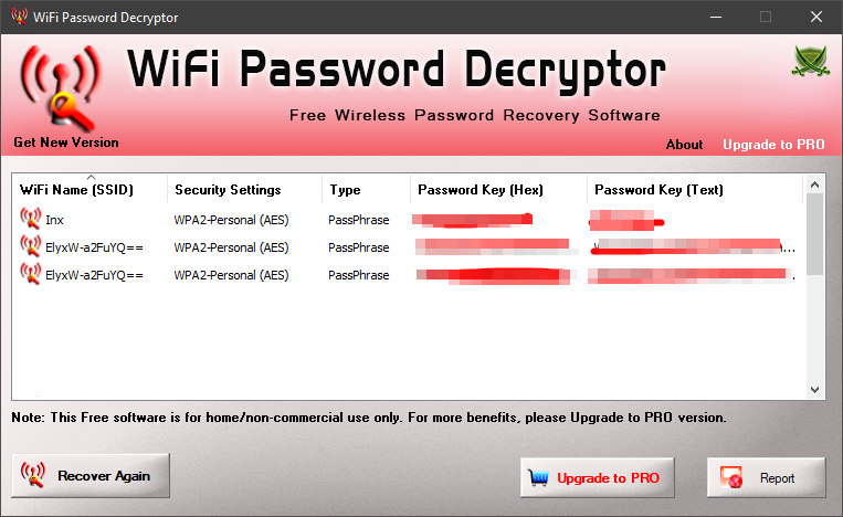 Download WiFi Password Decryptor Terbaru