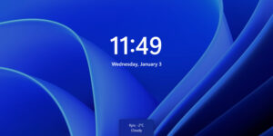 Widget Baru di Lock Screen Windows 11 akan Segera Hadir