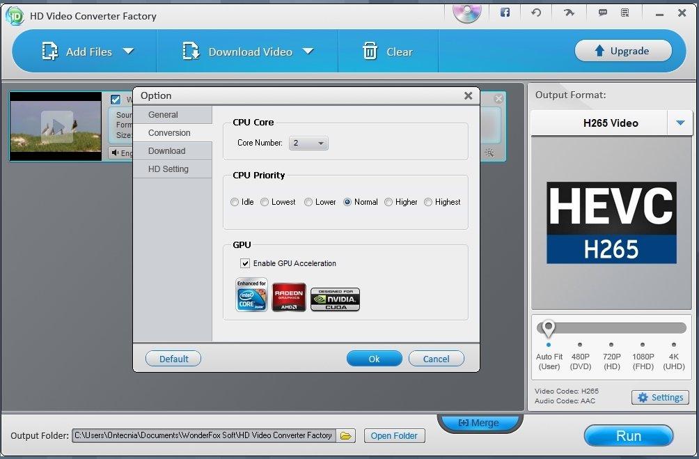 HD Video Converter Factory