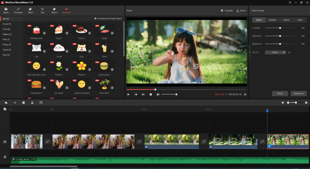 MiniTool MovieMaker