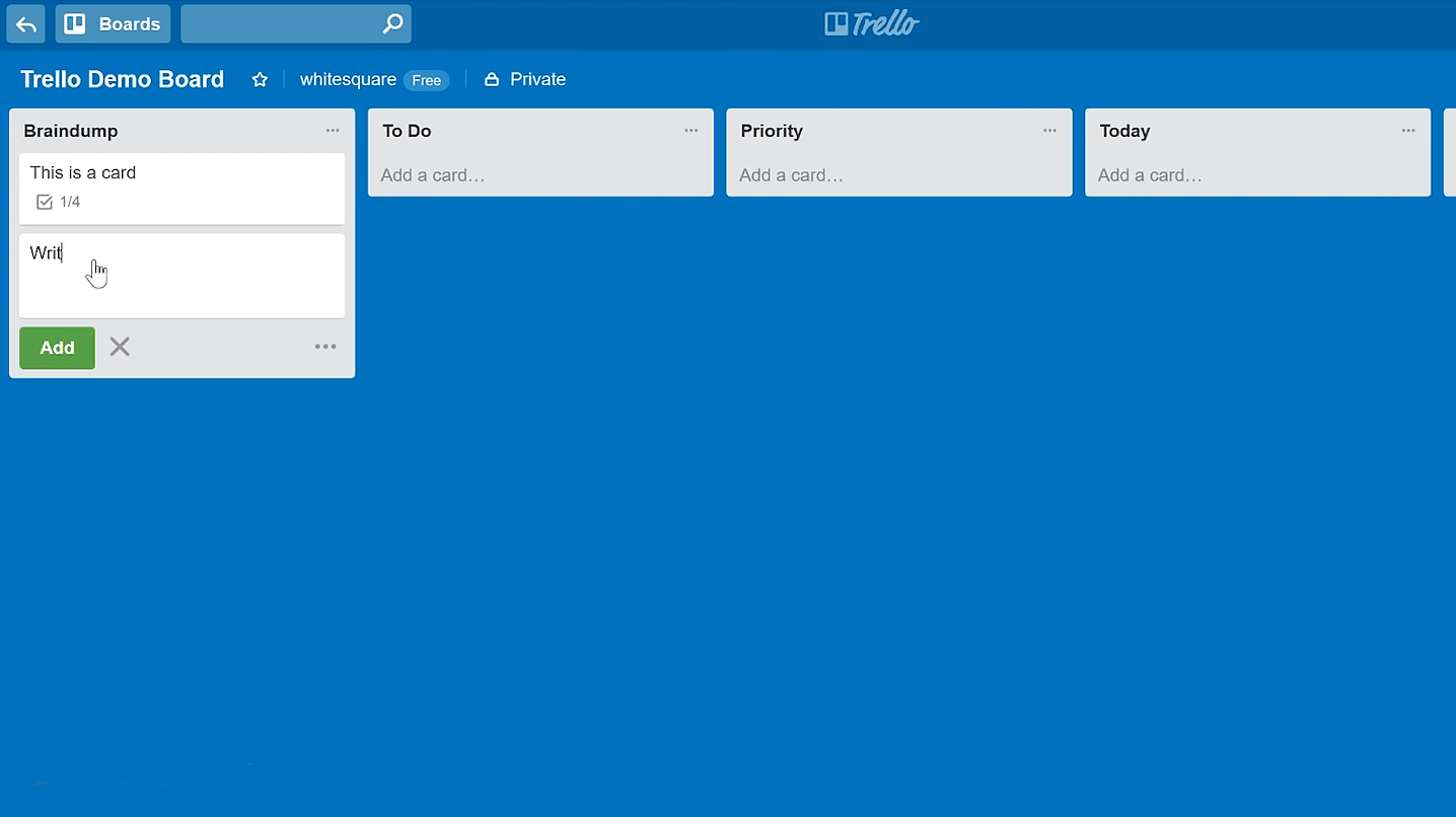 Trello Desktop Screenshot