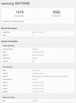 Bocoran Spesifikasi Galaxy Z Fold6, Bawakan Snapdragon 8 Gen 3 SoC