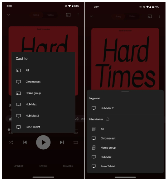 YouTube Music untuk Cast, Hadirkan Perubahan di Android