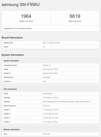 Bocoran Spesifikasi Galaxy Z Fold6, Bawakan Snapdragon 8 Gen 3 SoC