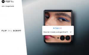 Motorola Bawakan Google Gemini di Razr 50 Series