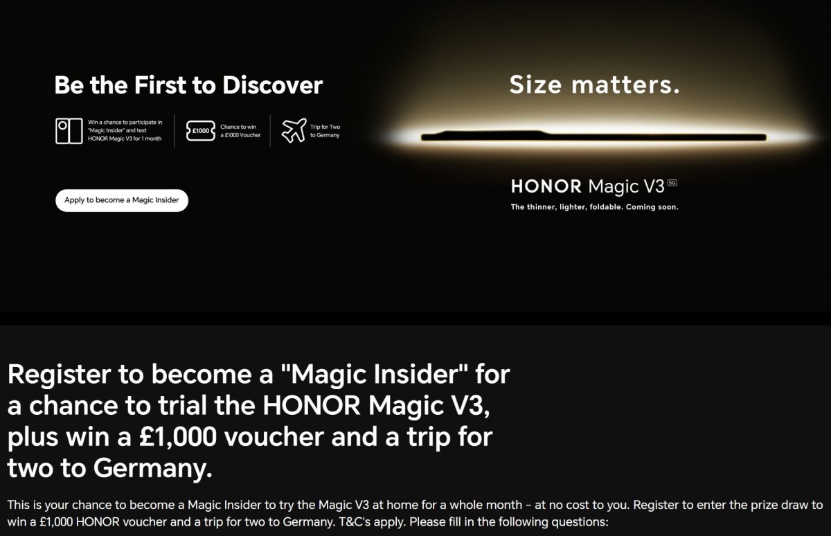 Honor Magic V3 ‘Segera Hadir’ di Pasar UK