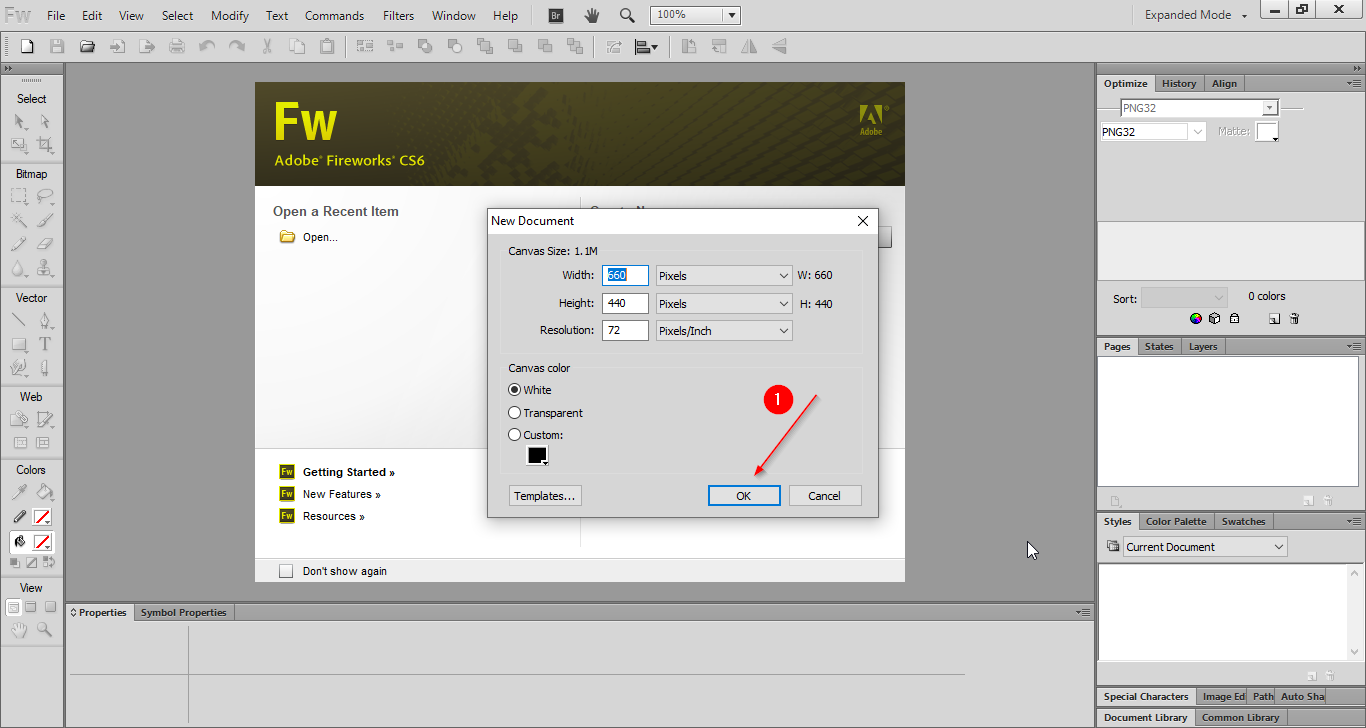 Adobe Fireworks CS6