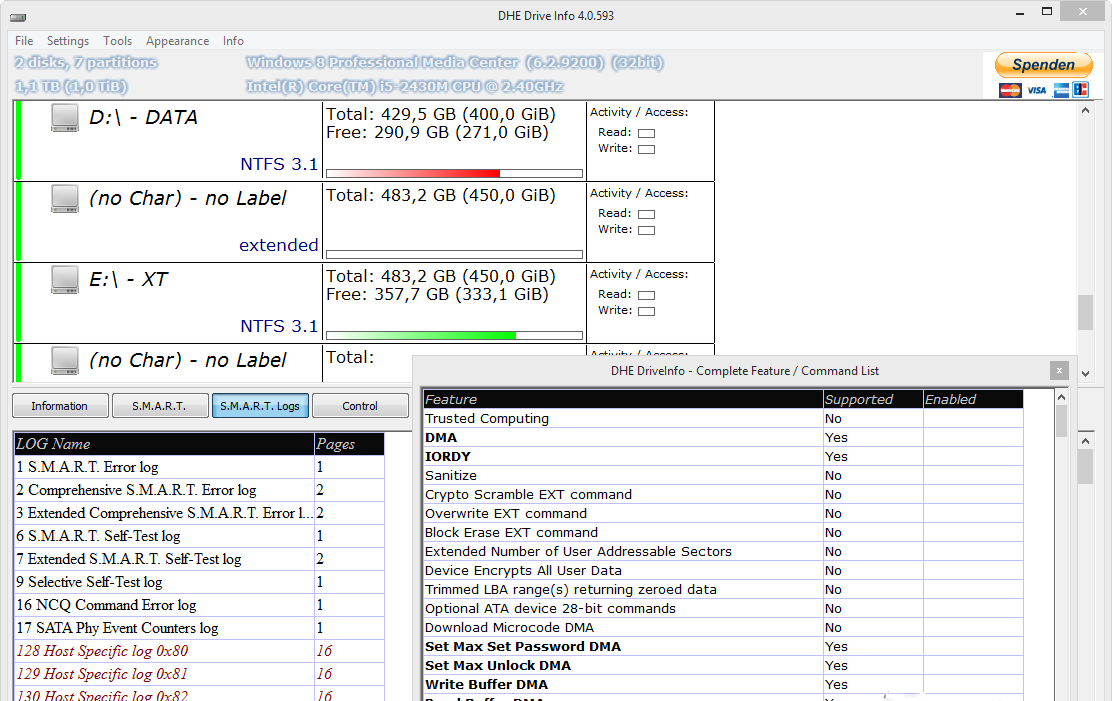 Download DHE DriveInfo