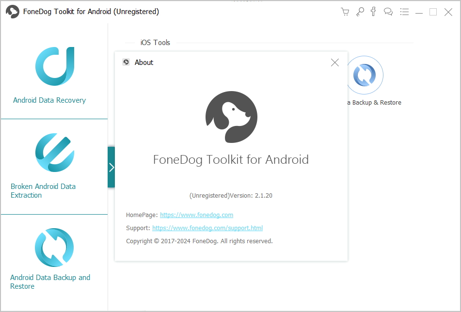 Download FoneDog Toolkit