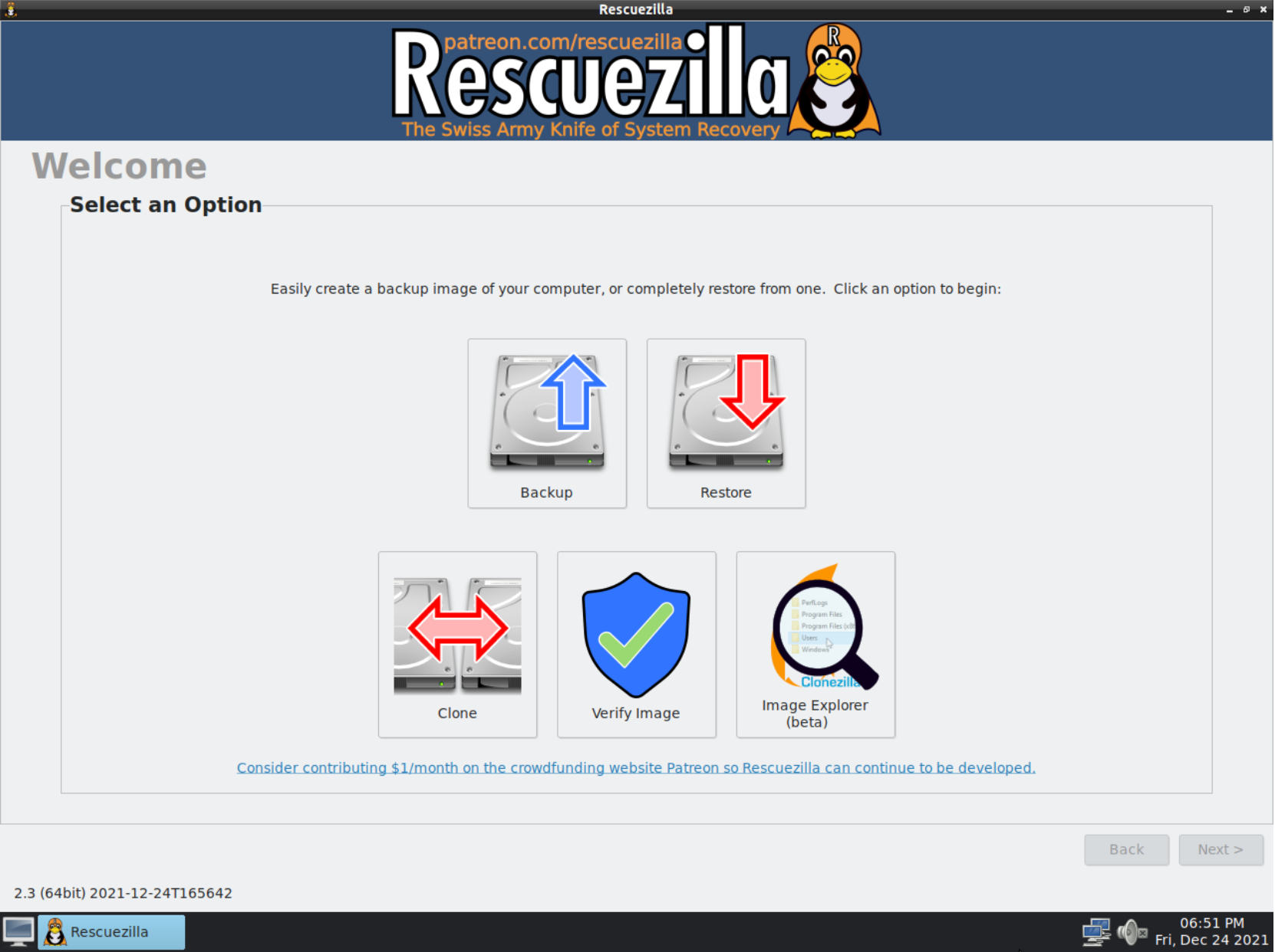 Rescuezilla