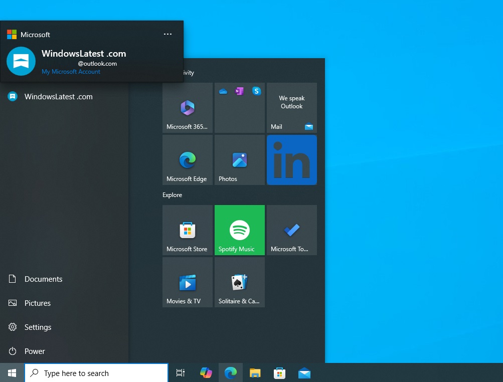 Microsoft Rombak UI di Windows 10, Mirip Windows 11