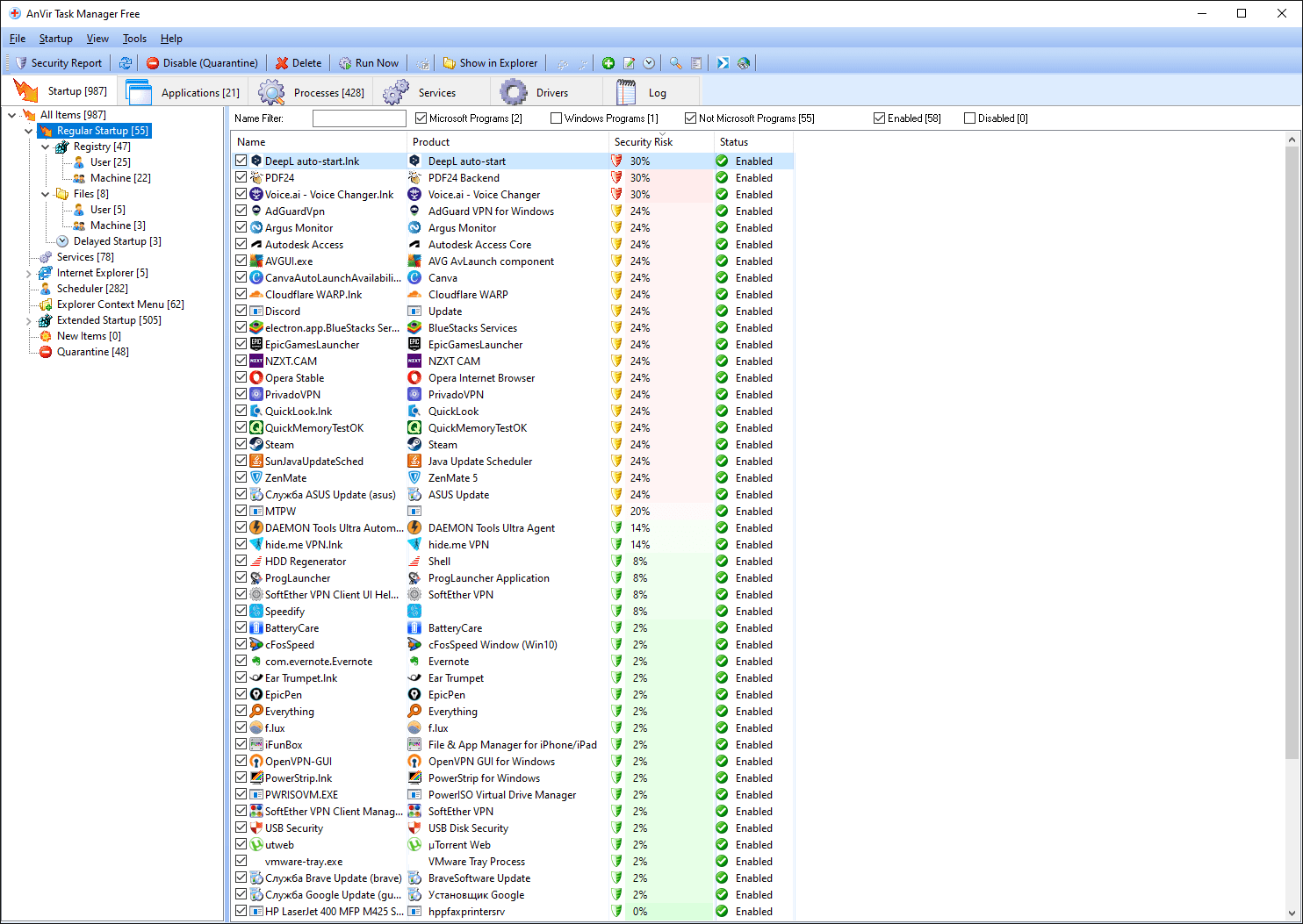 AnVir Task Manager