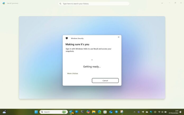 Windows AI Recalll Kini Meluncur di Windows 11