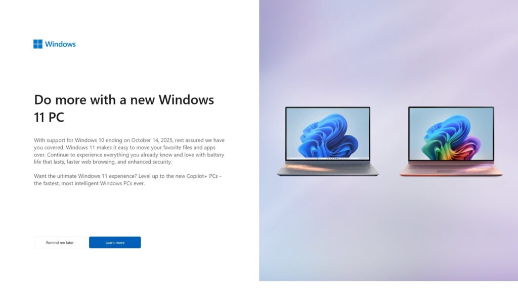 Iklan Windows 11 Super Besar di Windows 10 Memang Sengaja