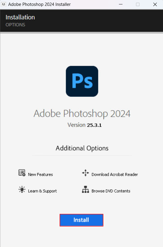 Cara Install Adobe Photoshop 2024