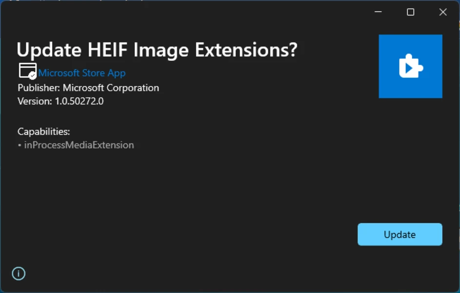 Download HEIF Image Extensions