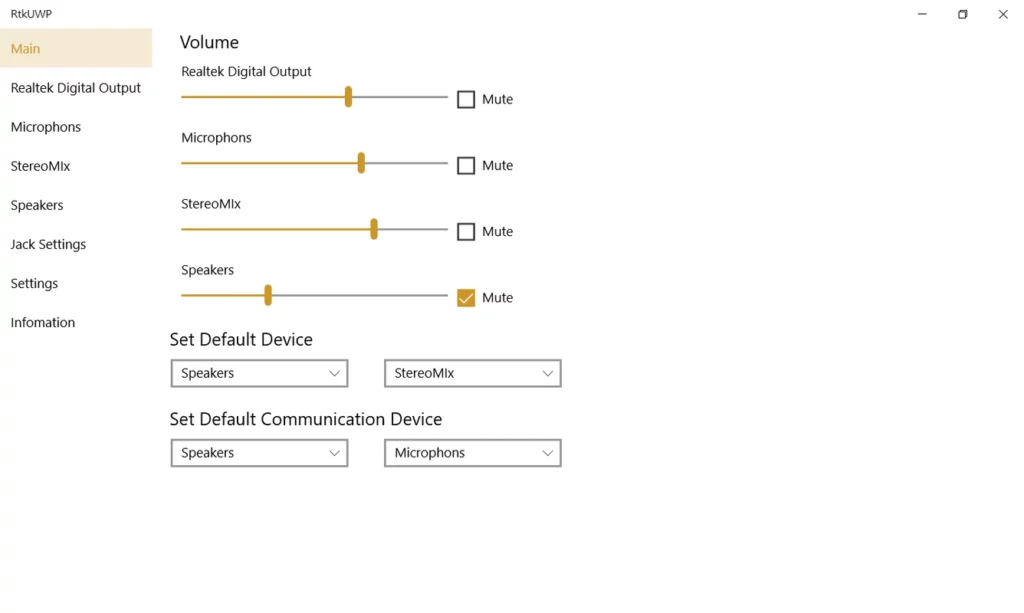 Download Realtek Universal Audio Driver (UAD)