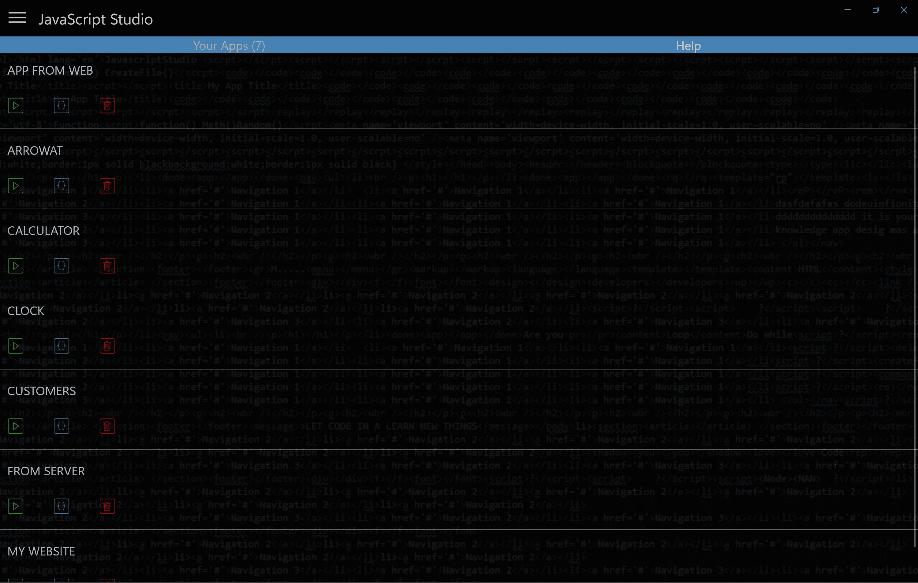 JavaScript Studio