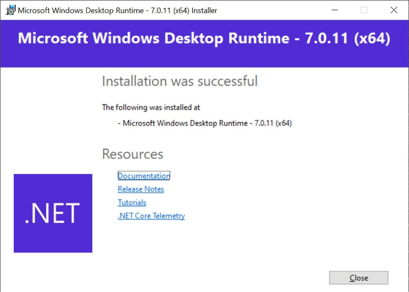 Microsoft .NET Desktop Runtime