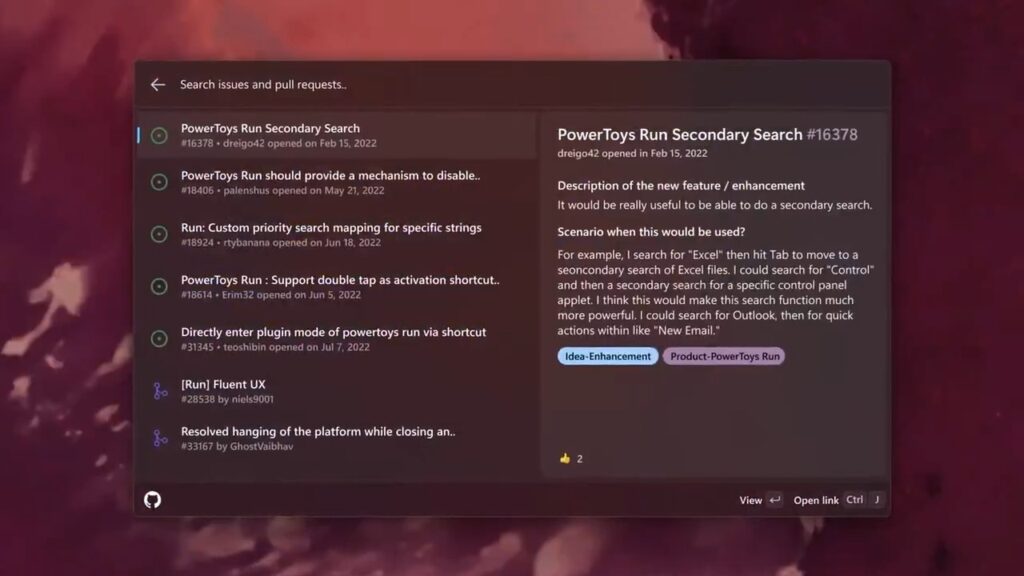 PowerToys Run Gantikan Windows Search di Windows 11