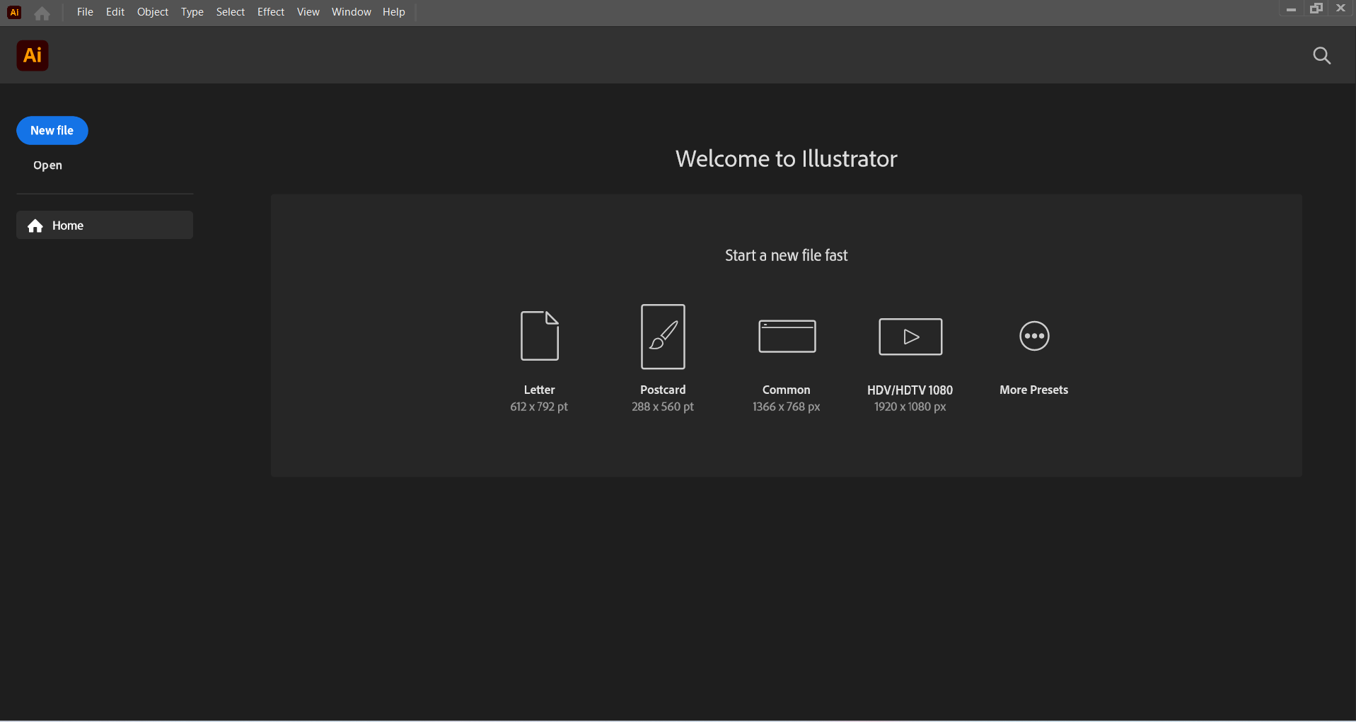 menggunakan Adobe Illustrator 2025