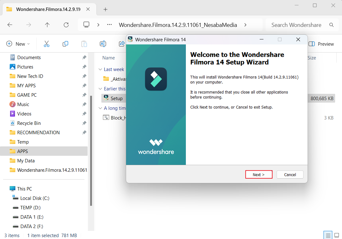 Download Wondershare Filmora 14 Gratis