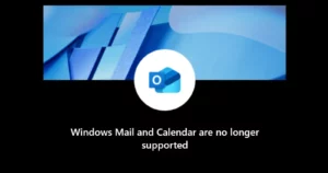 Microsoft Mulai Rilis Peringatan Hapus Mail & Calendar di Windows 11