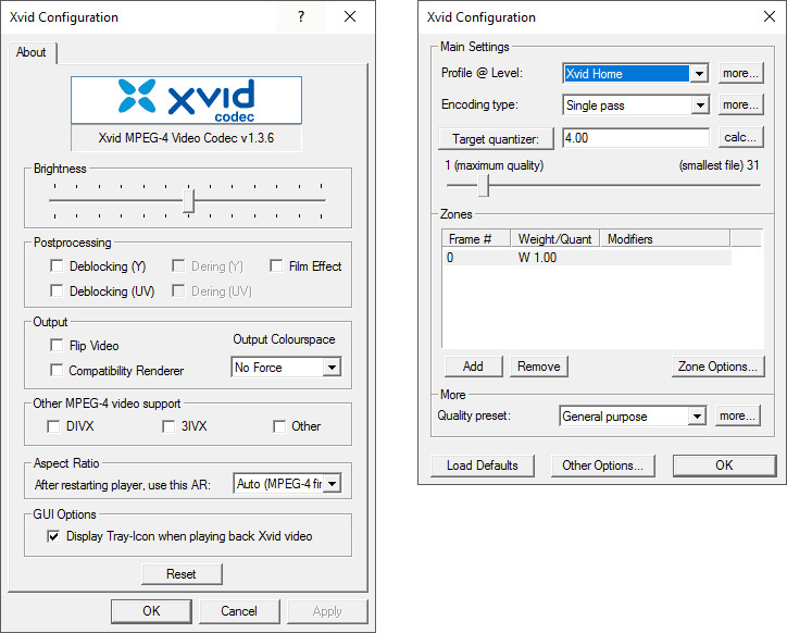 Download Codec Nics XviD MPEG-4