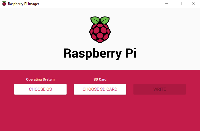 Download Raspberry Pi Imager