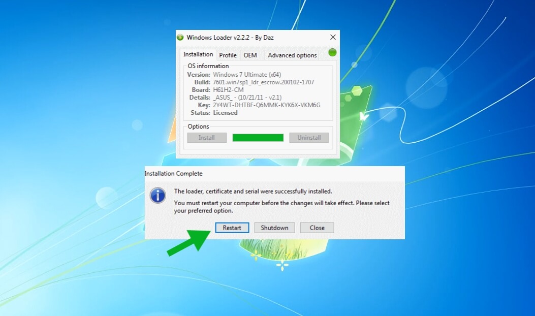 Download Windows 7 Loader Terbaru