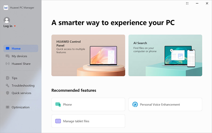 HUAWEI PC Manager