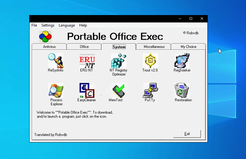 Portable Office Exec