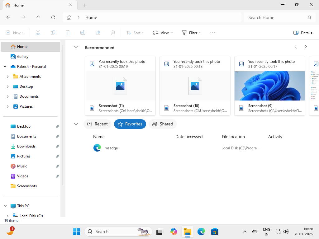 File Explorer Berikan Recommended Feed di Windows 11