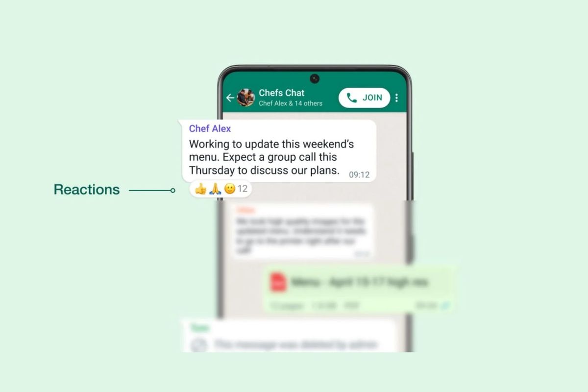 Kamu Bisa Kasih Reaction Ketika Selesai VC di WhatsApp