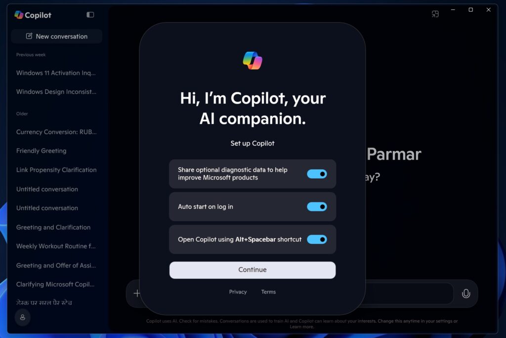 Shortcut Win + C Copilot Kini Hadir Kembali Setelah Sempat Terhapus