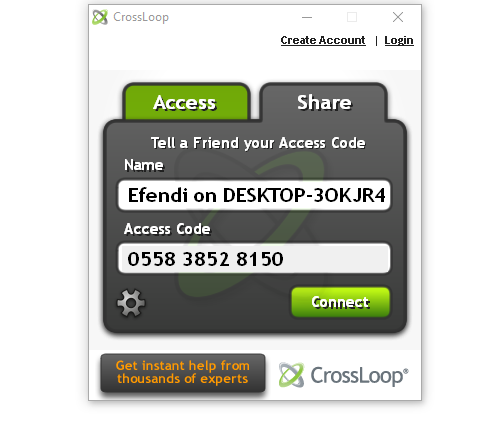 Download CrossLoop