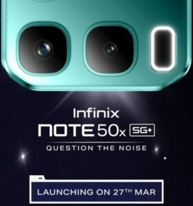 Informasi Terbaru Bocorkan Spesifikasi Infinix Note 50x